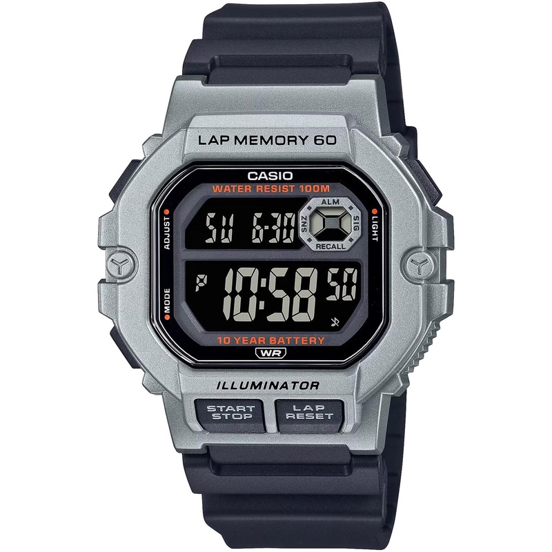 Casio WS1300H Digital Watch Black/Black