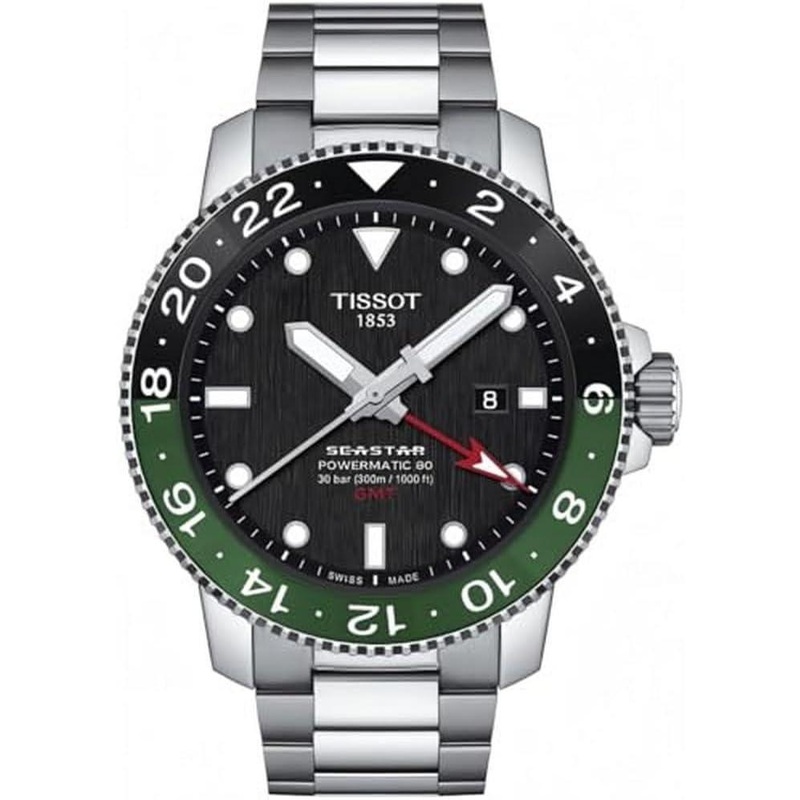 Tissot Seastar 1000 Powermatic 80 GMT (T1204291105101)