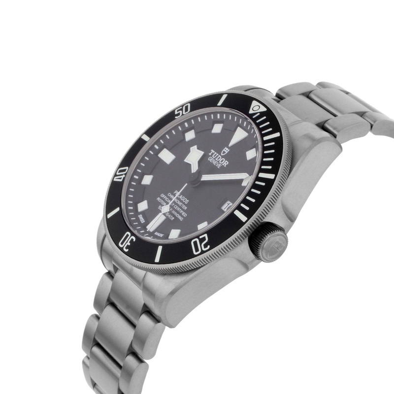 Tudor Pelagos Chronometer Black Dial Titanium Men’s Watch M25600TN-0001