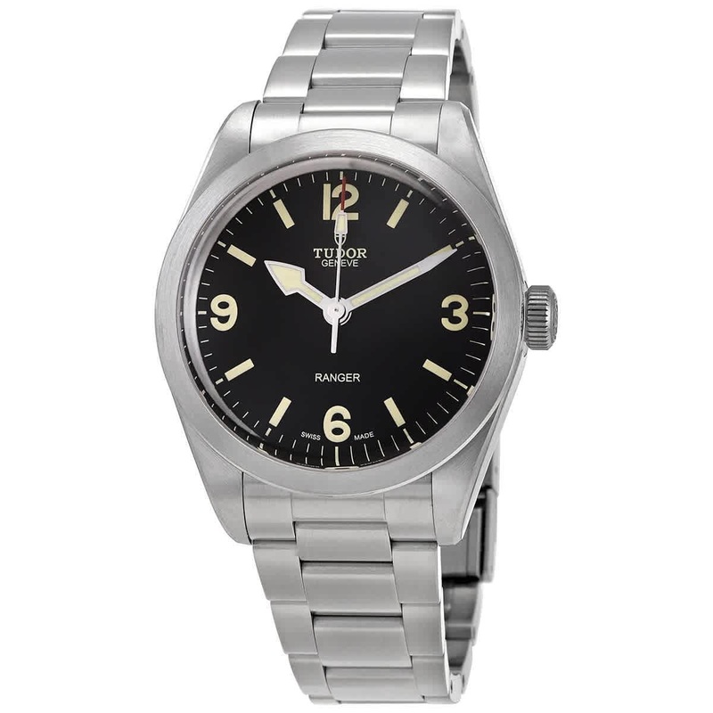 Tudor Ranger Automatic Black Dial Men’s Stainless Steel Watch M79950-0001