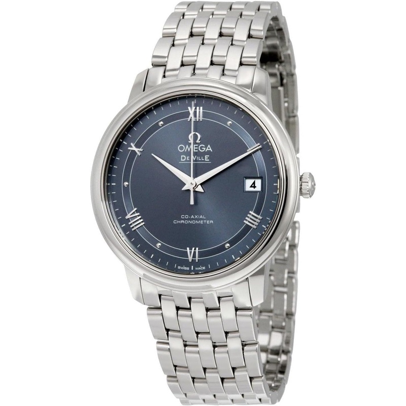 Omega De Ville Prestige Automatic Blue Dial Unisex Watch 424.10.37.20.03.002