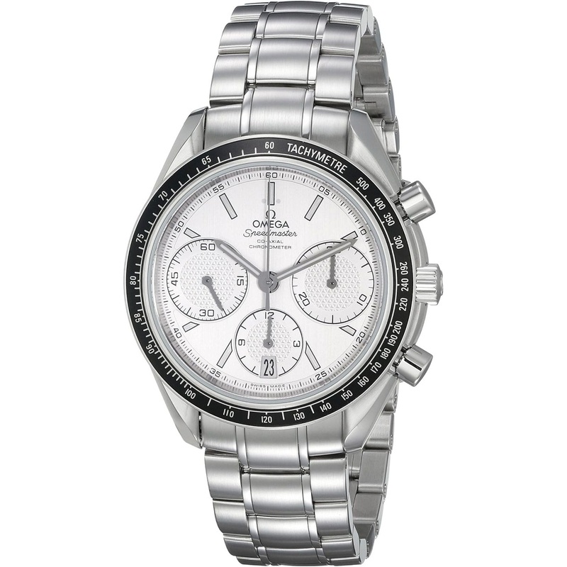 Omega Men’s 32630405002001 Speed Master Analog Display Automatic Self Wind Silver Watch