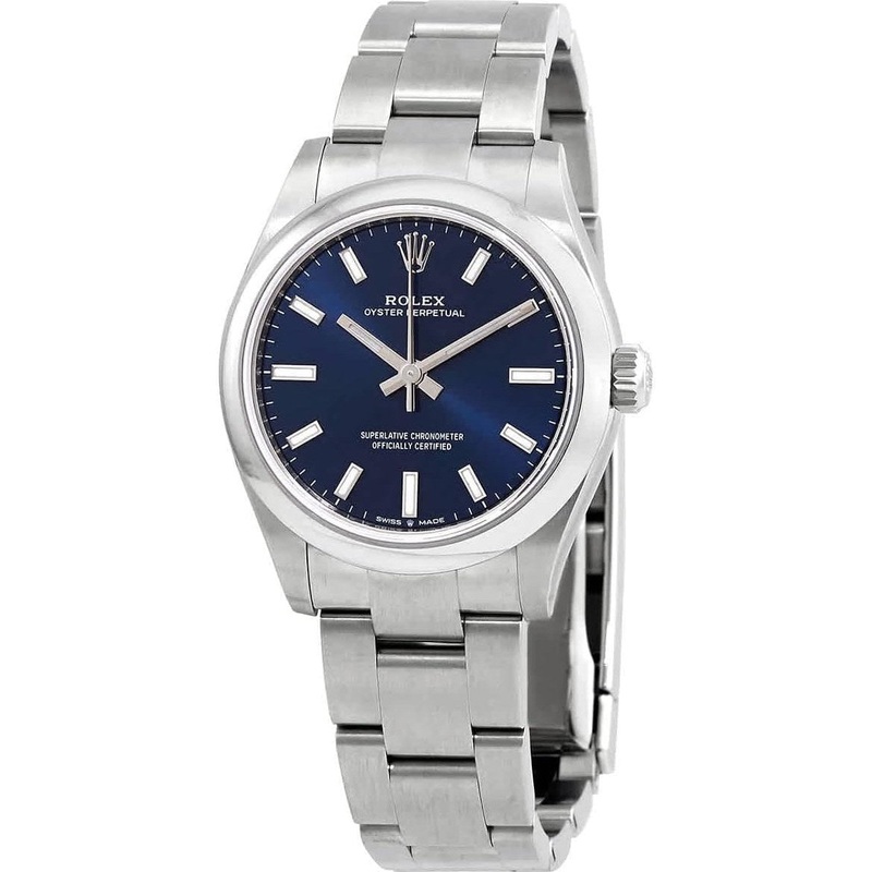 Rolex Oyster Perpetual 31 Automatic Chronometer Blue Dial Ladies Watch 277200BLSO