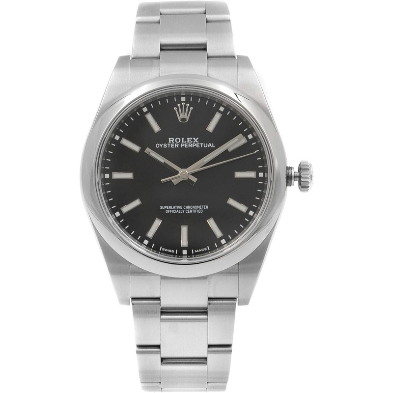 Rolex Oyster Perpetual Black Dial Automatic Men’s Watch 114300BKSO