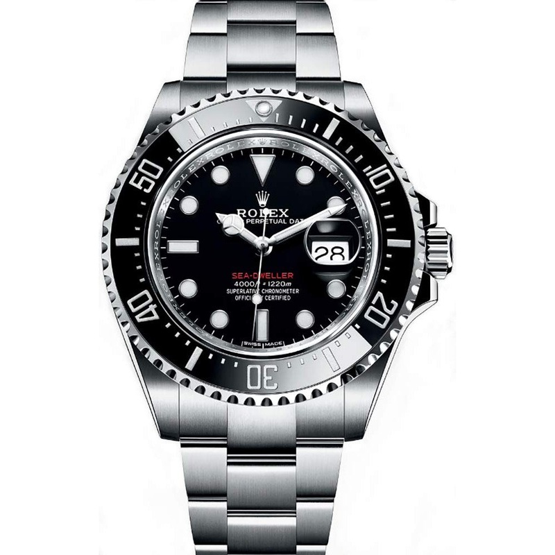 Rolex Oyster Perpetual Sea-Dweller 43 mm Ceramic Bezel Stainless Steel Men’s Watch 126600BKSO