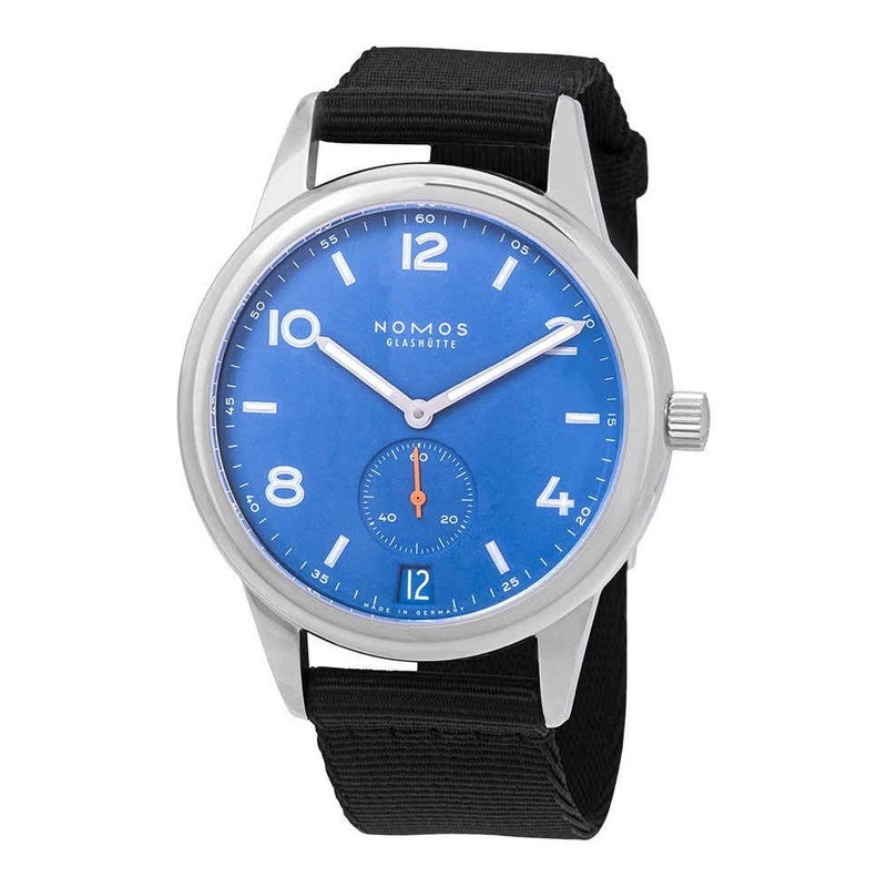 Nomos Club Automatic Date Blue Dial Men’s Watch 777