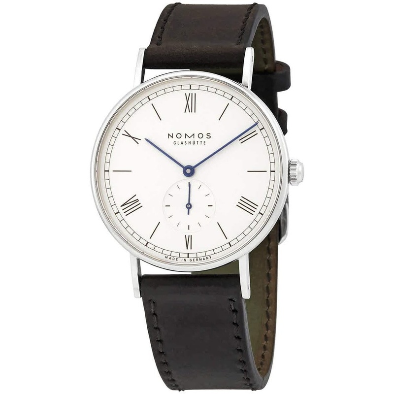 Nomos Ludwig 38 Alpha White Silver-Plated Dial Men’s Watch 235