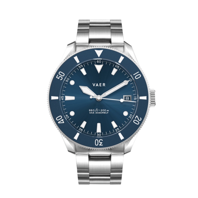 D4 Meridian Navy Matte Solar – 42mm USA