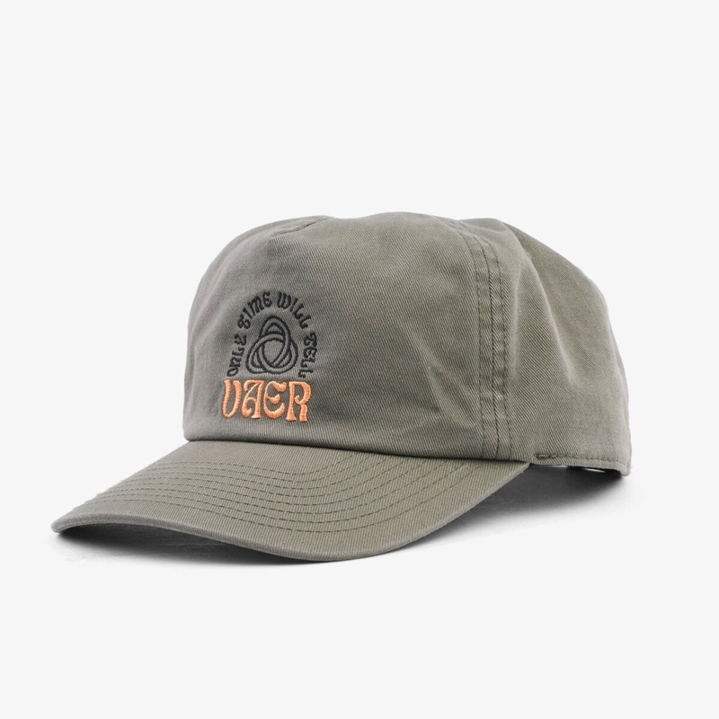 Vaer Snapback Hat – Only Time Will Tell – Olive