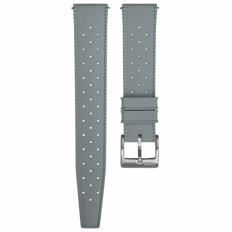 Grey Tropical Rubber Strap
