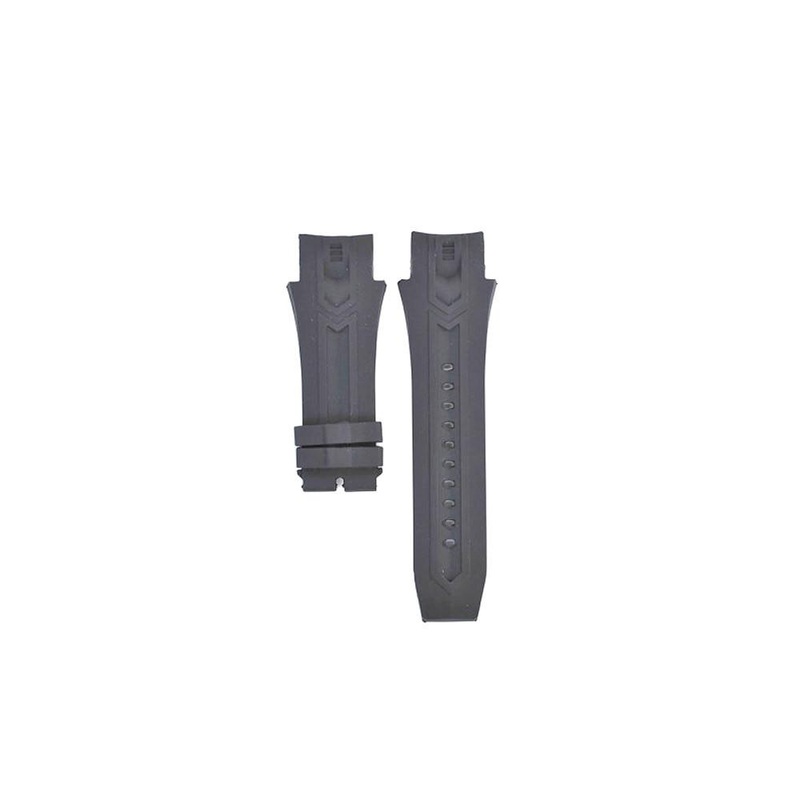 26mm Compatible Invicta Excursion Black Rubber Watch Strap for Models 12691, 12690, 12692, 12688 Black