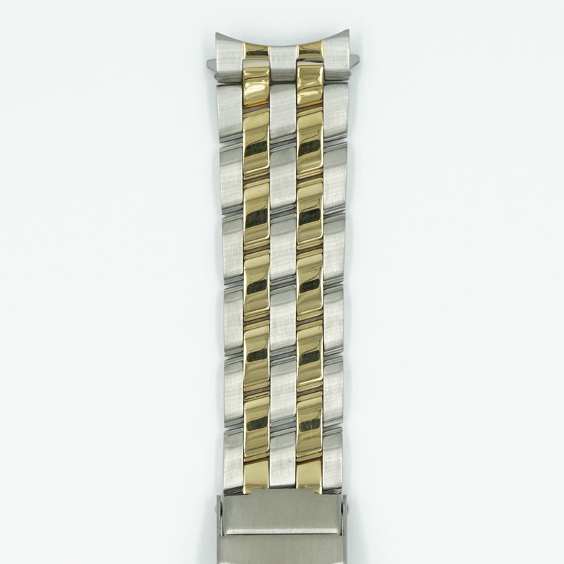 20mm Dual Tone Watch Bracelet – Pilot