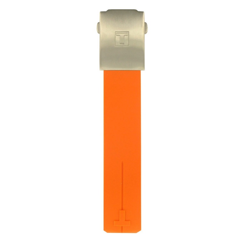 TISSOT T-TOUCH II ORANGE SILICONE STRAP Orange