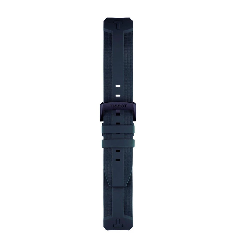 Tissot Strap T603040808 T-Touch Solar ll Blue Silicone Rubber Strap 22mm Blue