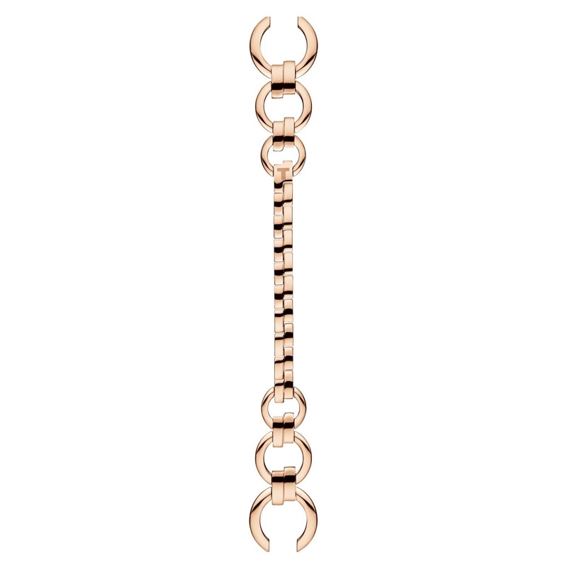 Tissot Flamingo Rose Gold Coated Steel Bracelet Rose Gold