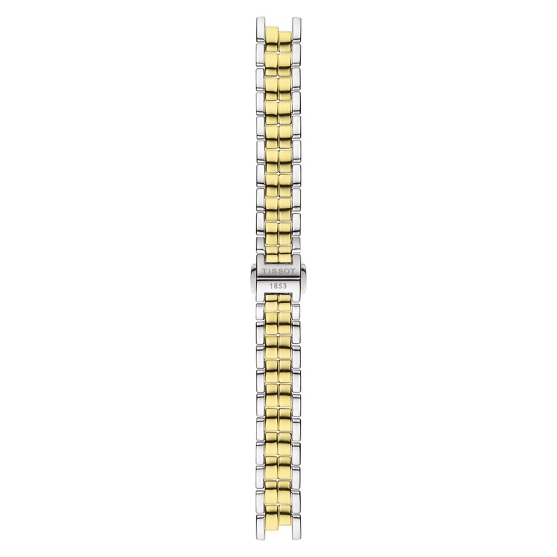 Tissot Flamingo Two-Tone Coated Steel Bracelet Dual Tone