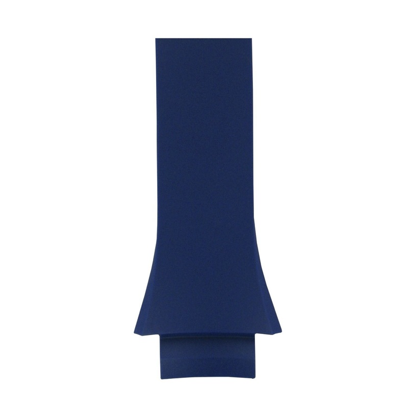 Tissot 30mm Sailing Touch Blue Silicone Rubber Strap without Buckle Blue