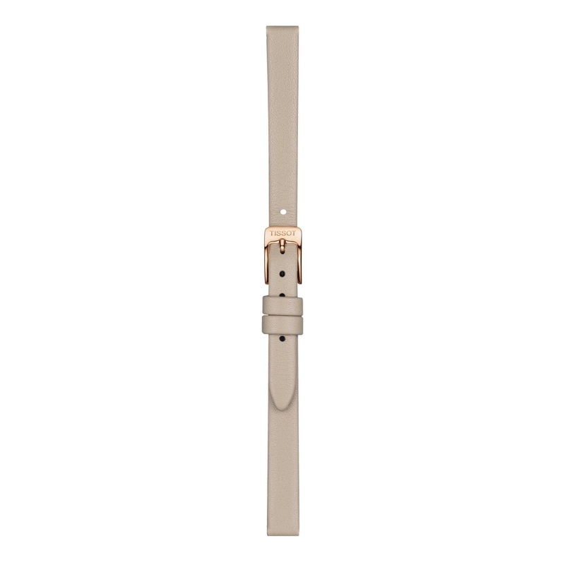 Tissot 9mm Lovely Beige Leather Strap Beige