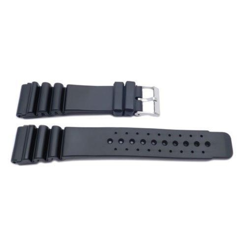 Black Citizen Style Thick Watch Band P3082 Black