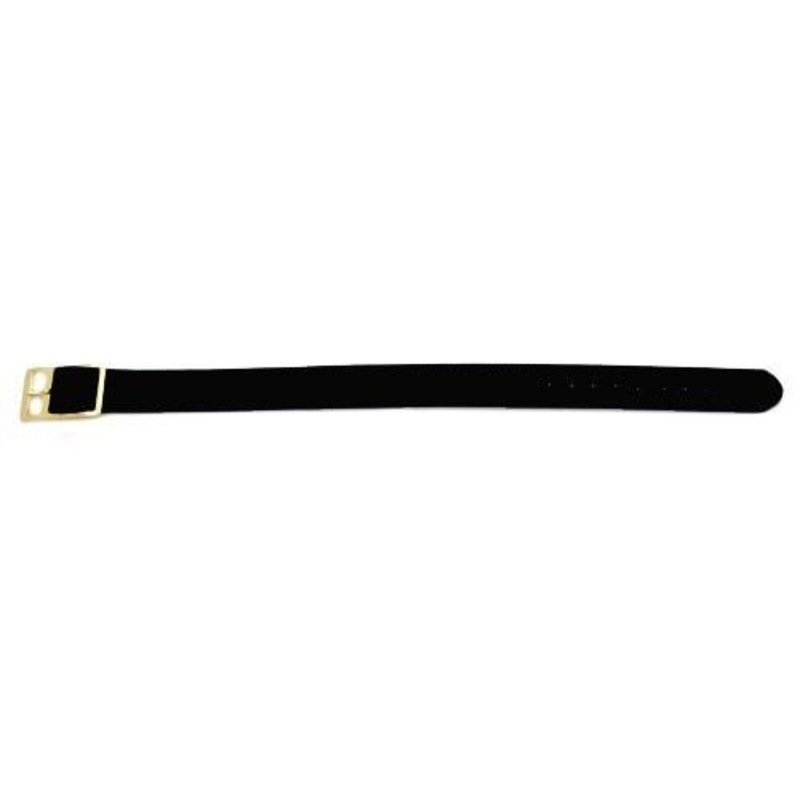 Black Nylon B-5101 Watch Band Black