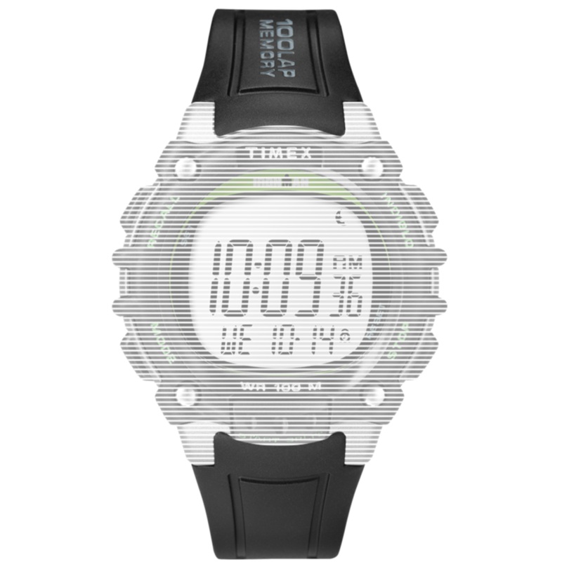 Replacement 18mm Resin Strap Watch for Ironman 100 Lap Modular