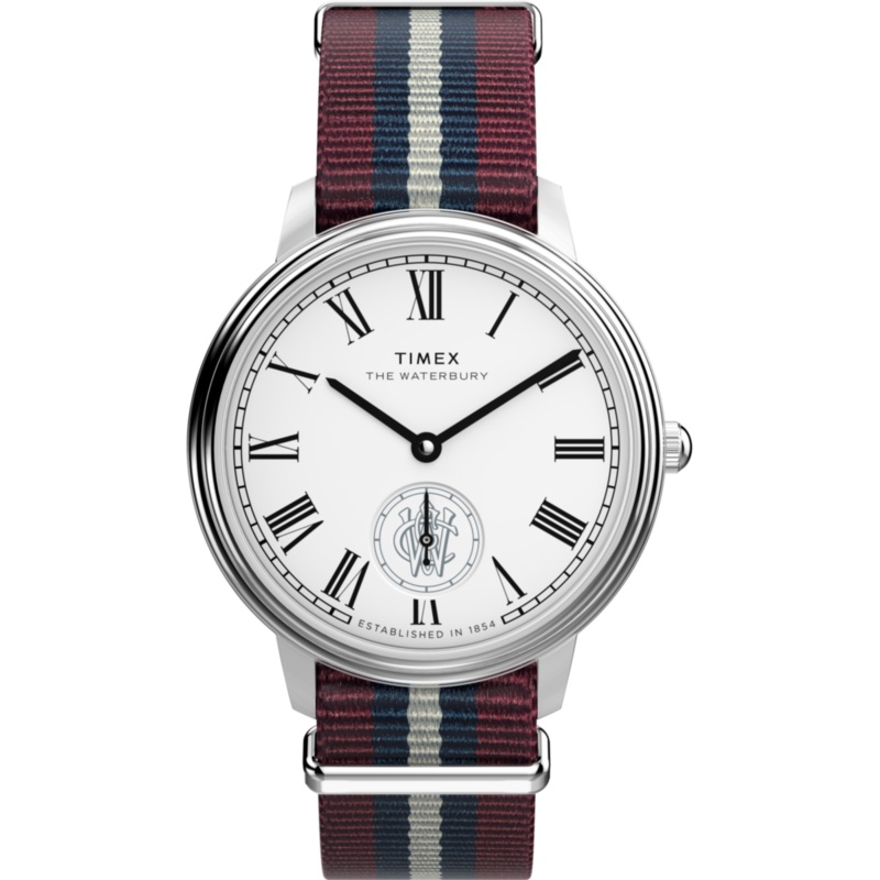 Waterbury Metropolitan Sub-Second 39mm Fabric Strap Watch
