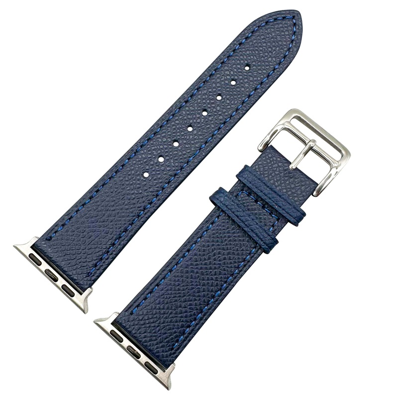 Genuine Leather Watch Strap For Apple Watch | INK BLUE