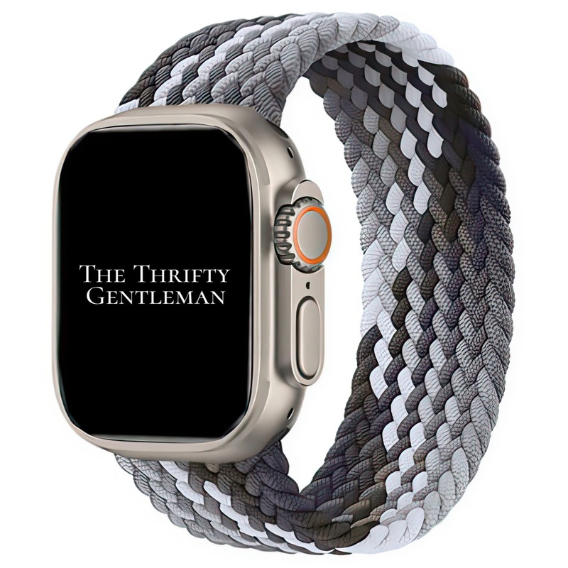 Braided Elastic Watch Strap For Apple Watch | BLACK SUMMER