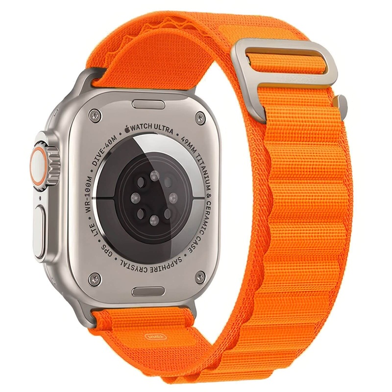 Alpine Style Summit Series Loop Watch Strap For Apple Watch | ORANGE