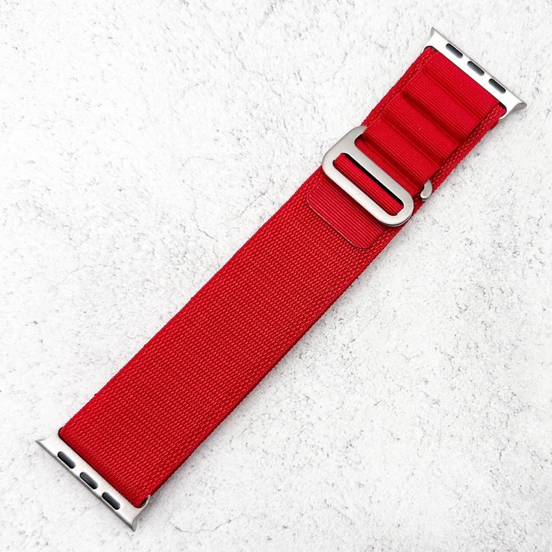 Alpine Style Summit Series Loop Watch Strap For Apple Watch | RED