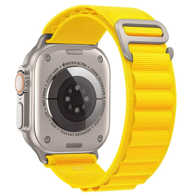 Alpine Style Summit Series Loop Watch Strap For Apple Watch | YELLOW
