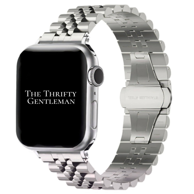 Jubilee Metal Strap For Apple Watch | SILVER
