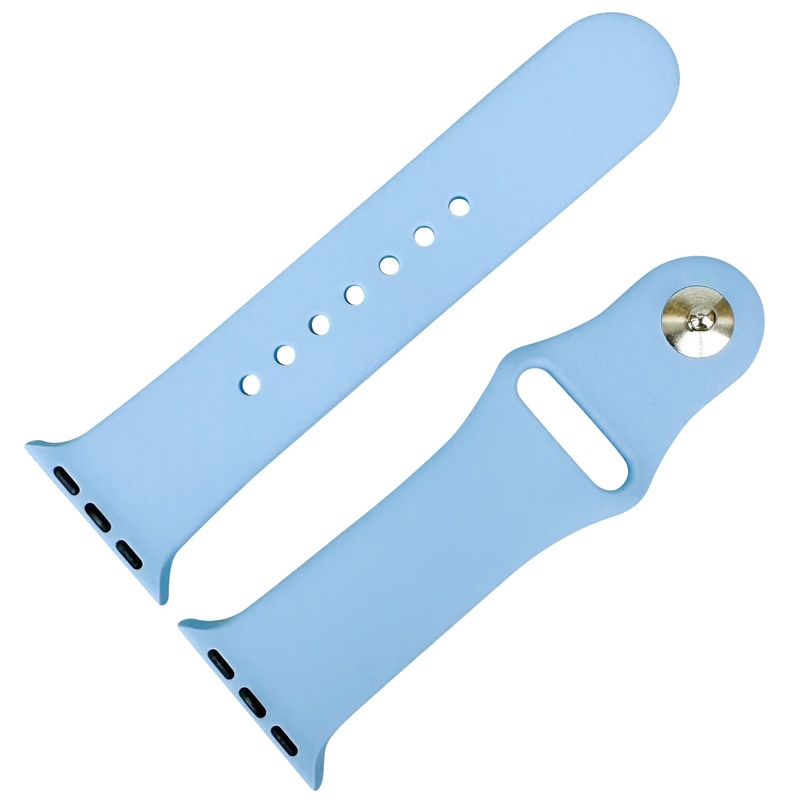 Classic Silicone Strap For Apple Watch | CLOUDY BLUE