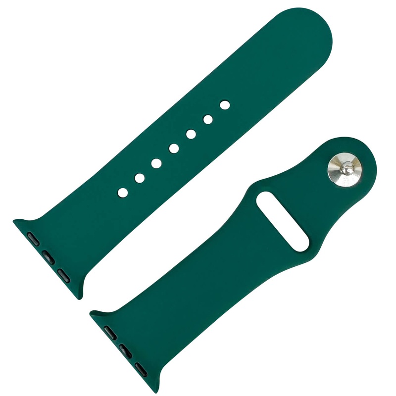 Classic Silicone Strap For Apple Watch | OLIVE GREEN