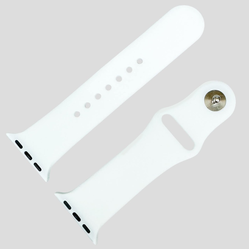 Classic Silicone Strap For Apple Watch | WHITE