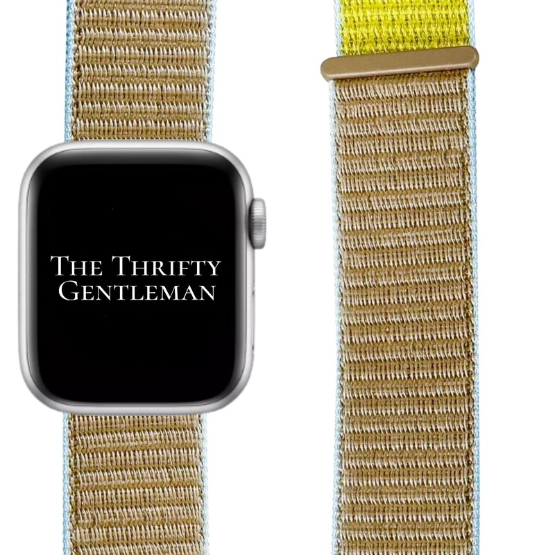 Nylon Sport Strap For Apple Watch | KHAKI YELLOW