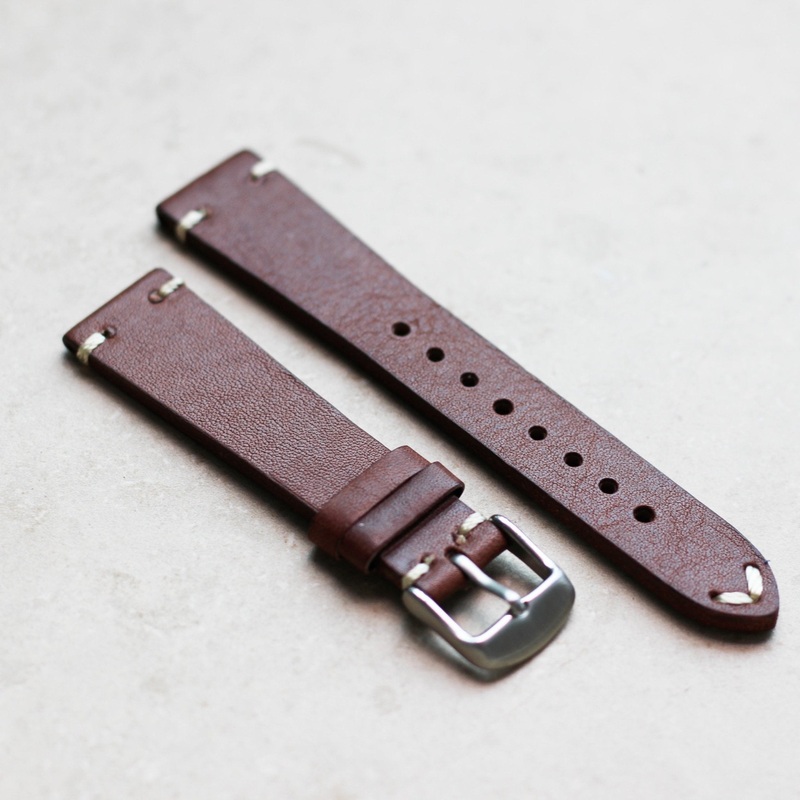 Vintage Brown | Calf Leather Watch Strap