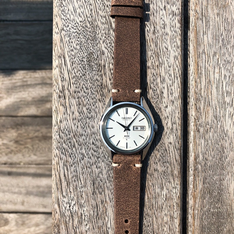 Walnut Brown | Heritage Italian Calf Leather Watch Strap