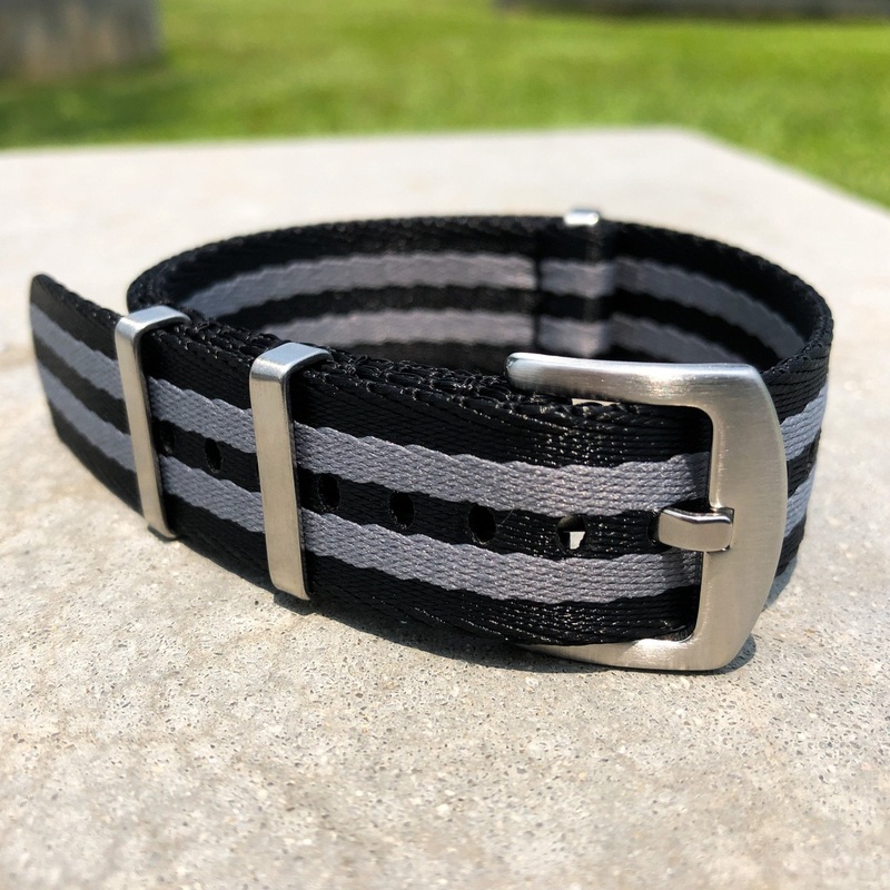 Zebra Black | Premium Nato Watch Strap