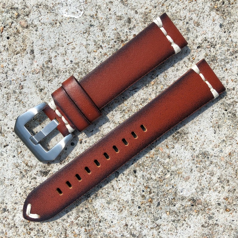 Classic Brown | Urban Traveller Italian Calf Leather Watch Strap
