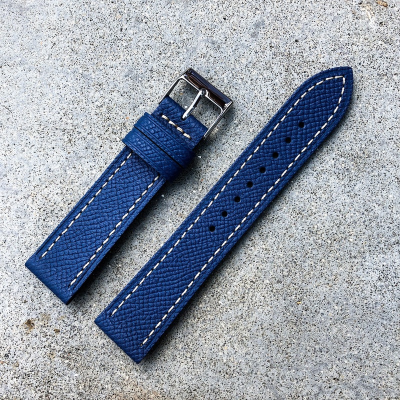 Sapphire Blue | Grand Italian Calf Leather Watch Strap