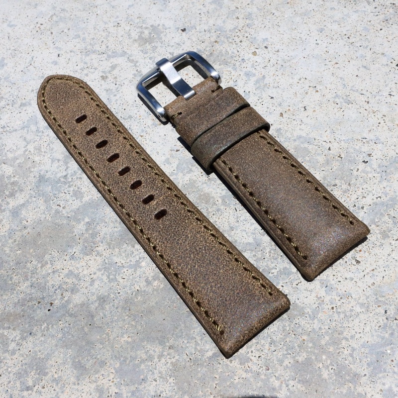 Cedar Brown | Calfskin Italian Leather Watch Strap