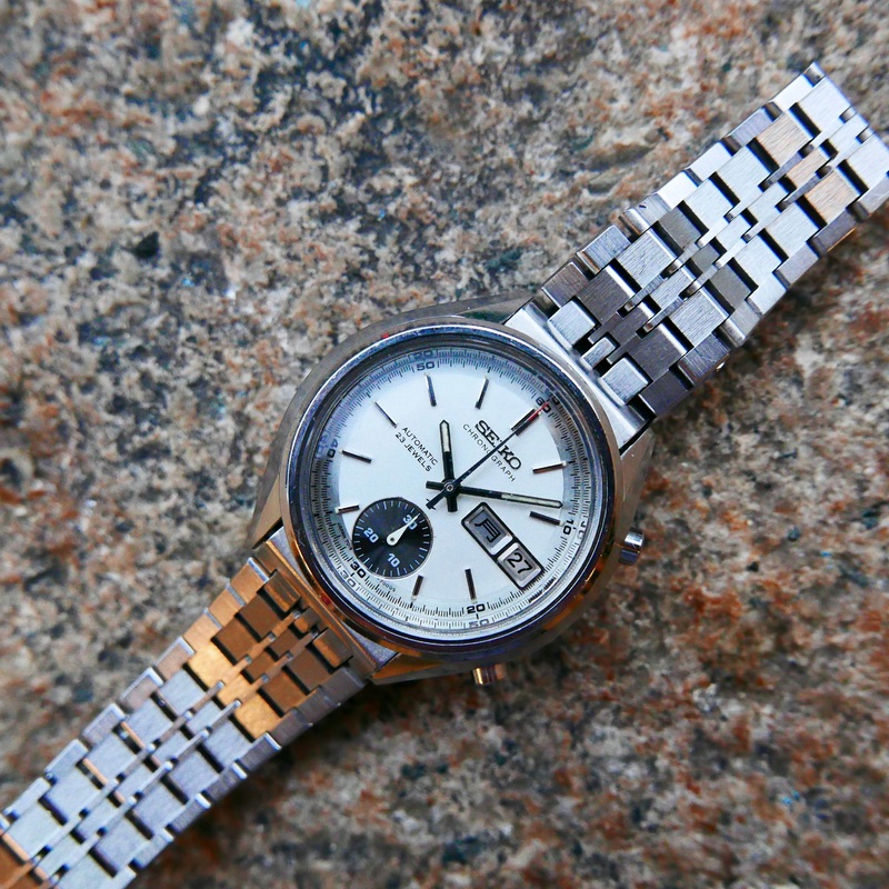 Vintage Seiko Chronograph 7018-7000 “One-Eyed Panda”