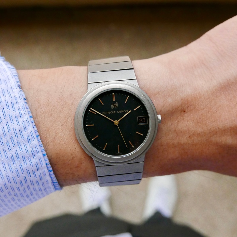 Vintage Watch | IWC Porsche Design Titanium Quartz Men’s Watch (IW3317.3) (Full set with box))