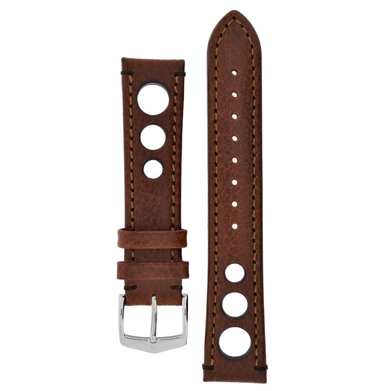 Watch Strap Hirsch Rally Leather – Brown