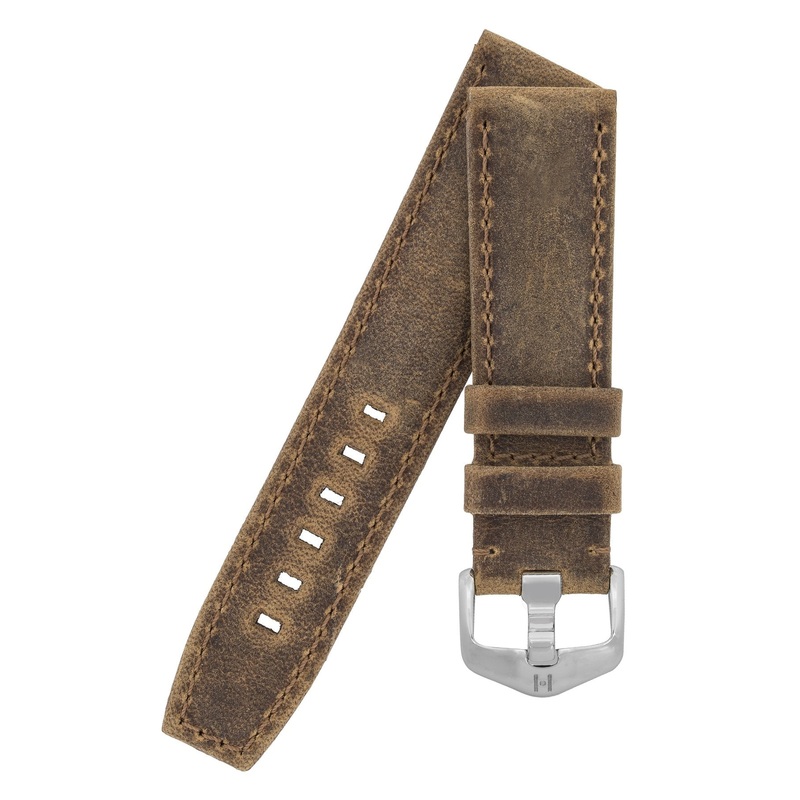 Watch Strap Hirsch Tritone Kudu Leather – Brown