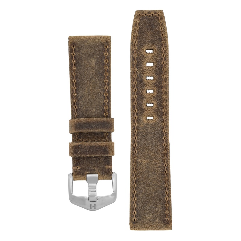 Watch Strap Hirsch Tritone Kudu Leather – Brown