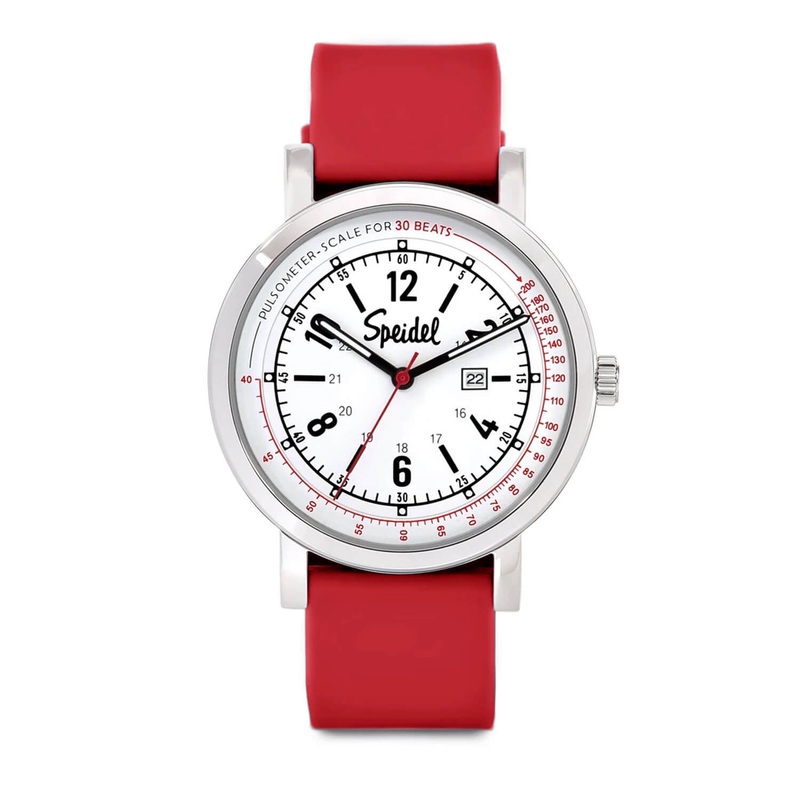 Scrub 30 Pulsometer Watch Red