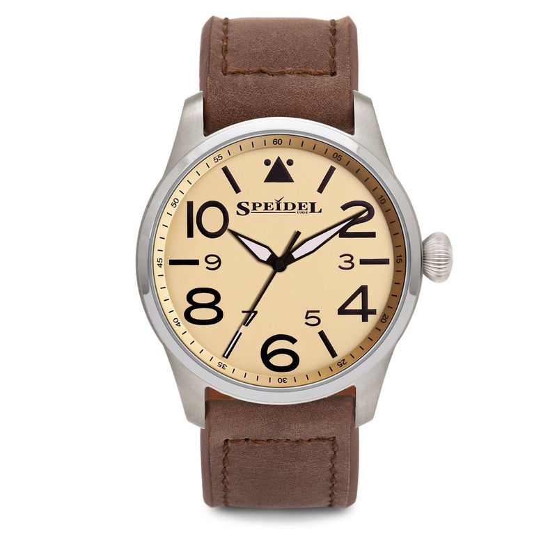 Men’s Leather Pilot Watch Collection Brown