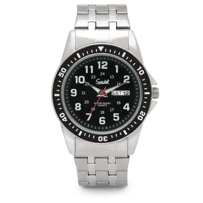 Men’s Metal Diver Watch Silver